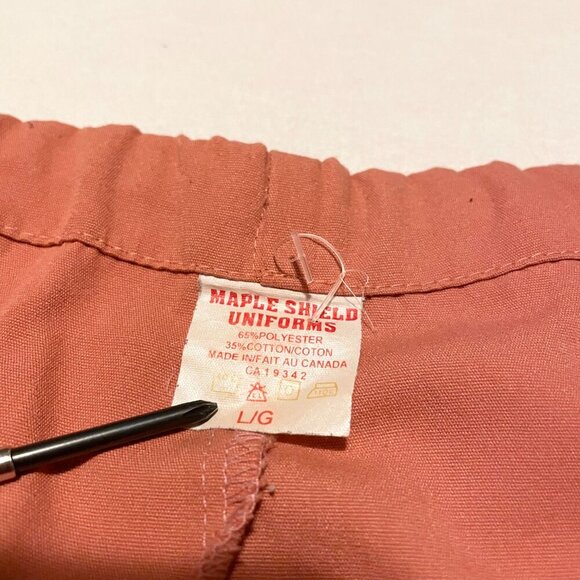 Maple Shield Uniform Scrub Pants Womens Size Large - Picture 3 of 16